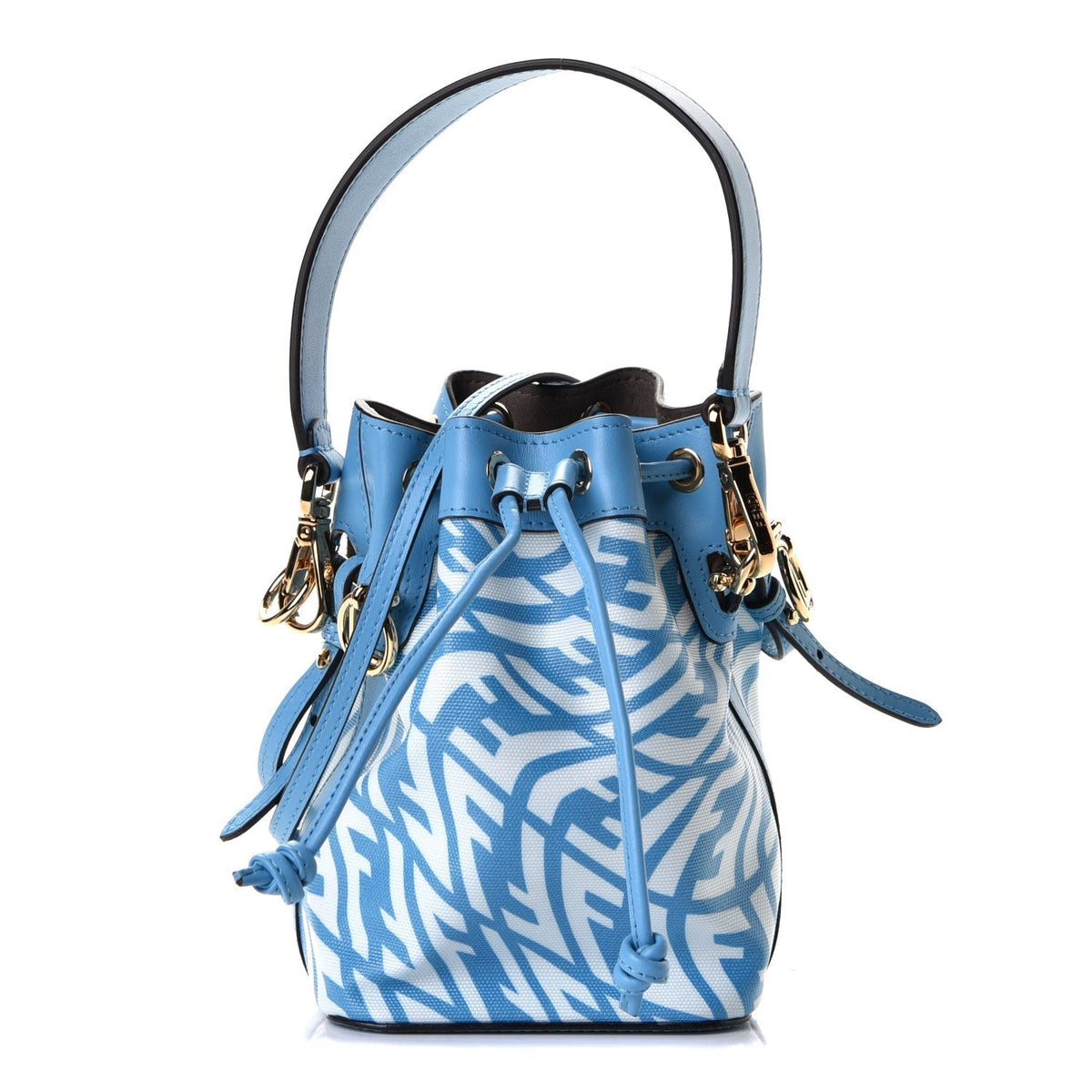 Fendi Bags? Fendi Mon Tresor Mini Ff Vertigo Bucket Bag Luxury Designer Leather Handbag