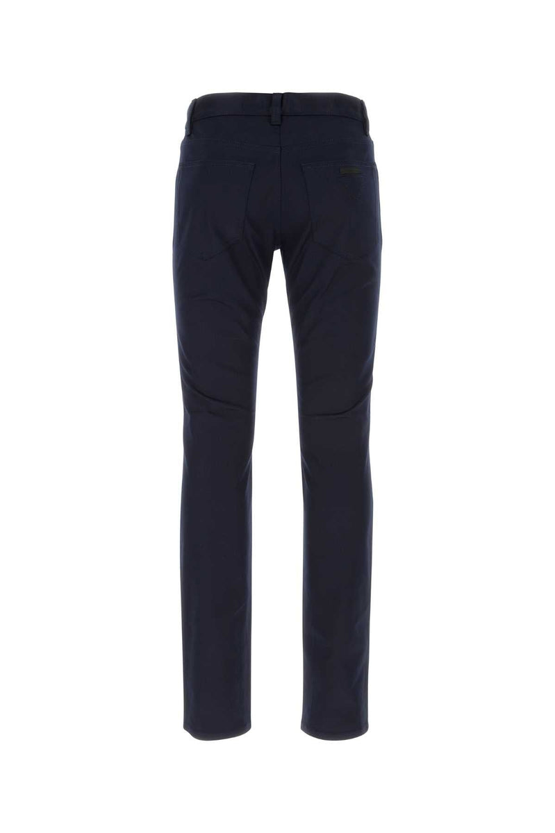 Prada premium pants detail and craftsmanship close-up