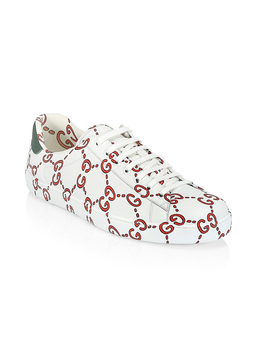 Gucci sneakers luxury designer piece front view