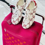 Gucci premium sneakers detail and craftsmanship close-up