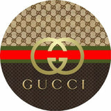 Close-up of Gucci sneakers hardware and fine stitching