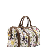 Floral premium bags detail and craftsmanship close-up