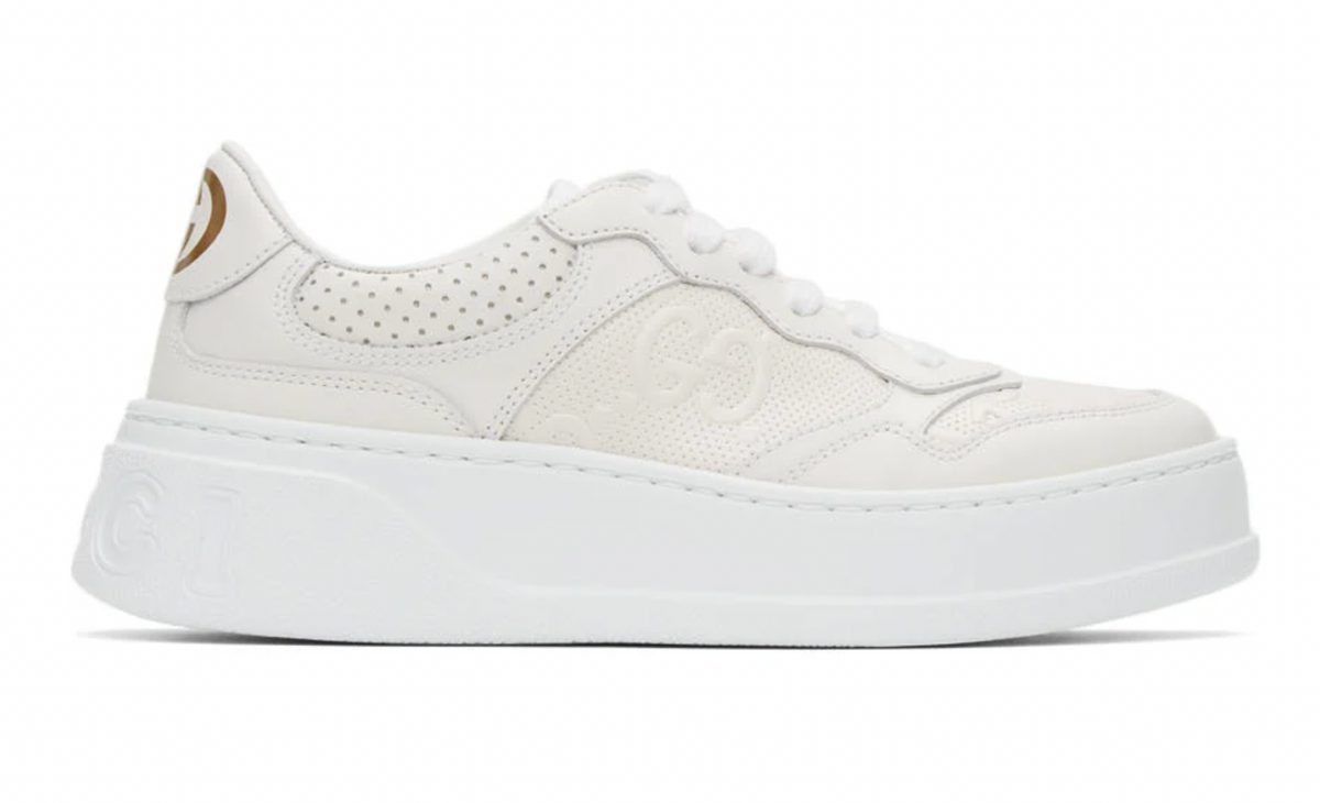 Gucci sneakers luxury designer piece front view