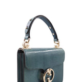 Lizard premium bags detail and craftsmanship close-up