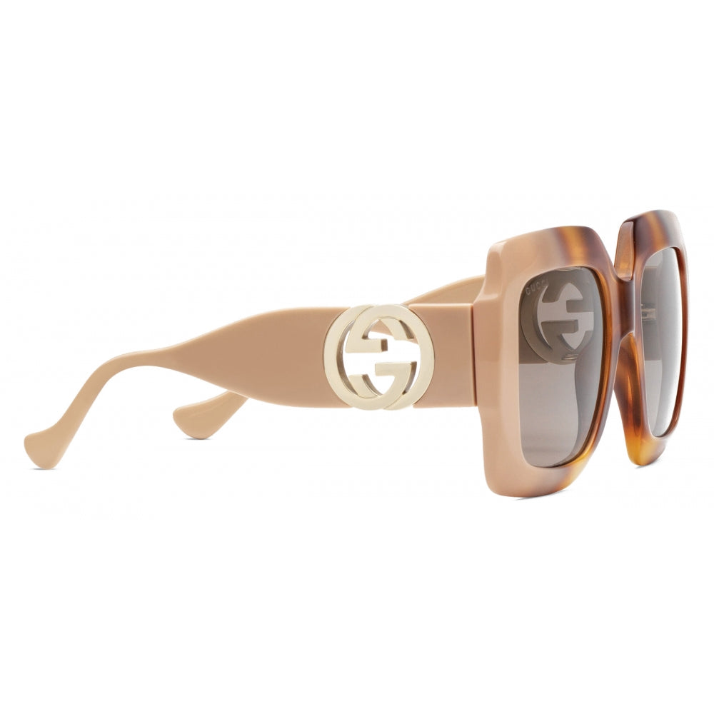 Gucci Sunglasses? Gucci Chain-trimmed Square Oversized Sunglasses Premium Fashion Designer Sunglasses