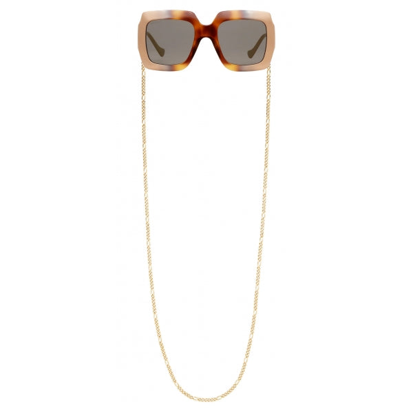 Gucci Sunglasses? Gucci Chain-trimmed Square Oversized Sunglasses Premium Fashion Designer Sunglasses