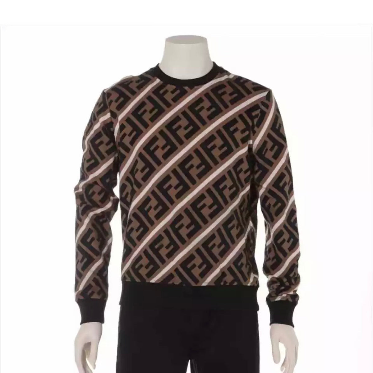 Fendi sweatshirt luxury designer piece front view