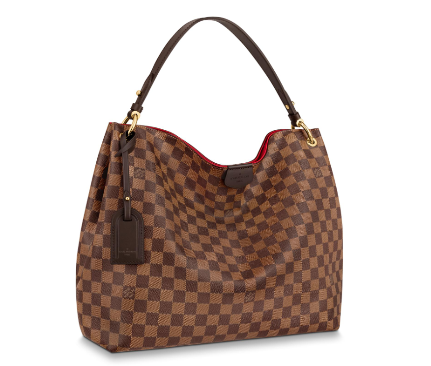 Louis Vuitton Bags? Louis Vuitton Graceful MM Brown Premium Designer Shoulder Bag