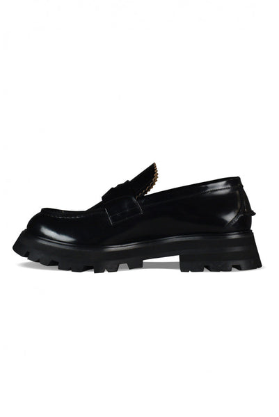 Alexander McQueen slides side profile designer luxury fashion