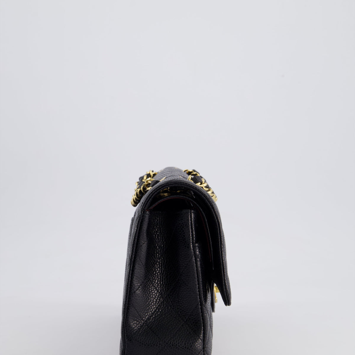 Chanel Bags Chanel *HOT* Chanel Black Medium Classic Double Flap Bag in Caviar Leather with Gold Hardware Premium Designer Shoulder Bag