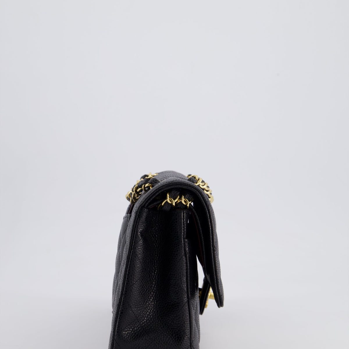 Chanel Bags Chanel *HOT* Chanel Black Medium Classic Double Flap Bag in Caviar Leather with Gold Hardware Luxury Designer Leather Handbag
