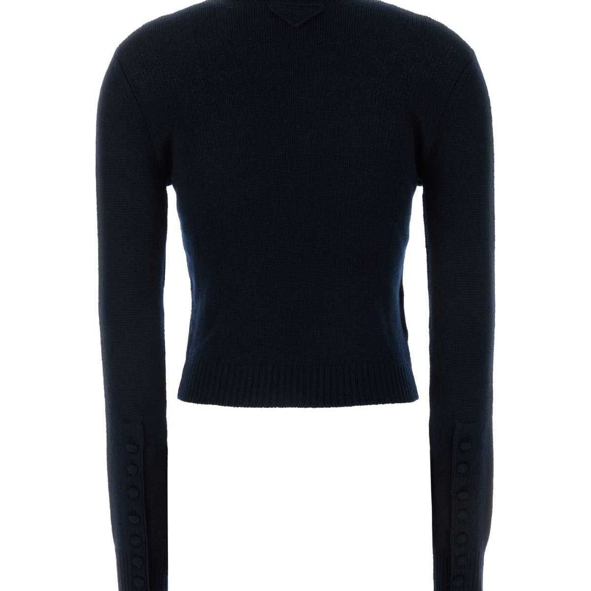 Prada premium jerseys & knitwear detail and craftsmanship close-up