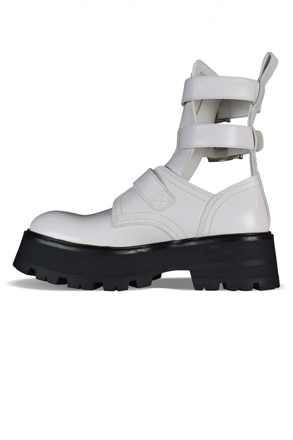 Alexander McQueen Shoes? Alexander Mcqueen Women Rave Buckle Boots Premium Designer Casual Shoes