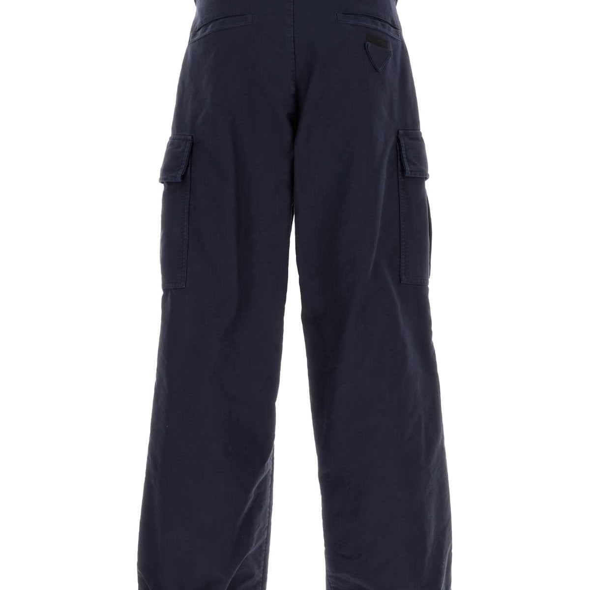 Prada premium pants detail and craftsmanship close-up