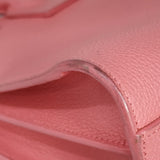Close-up of Classic bags hardware and fine stitching