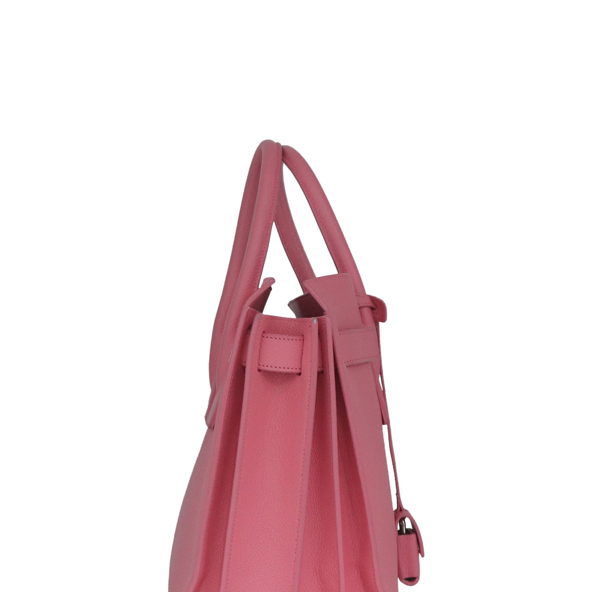 Close-up of Classic bags hardware and fine stitching
