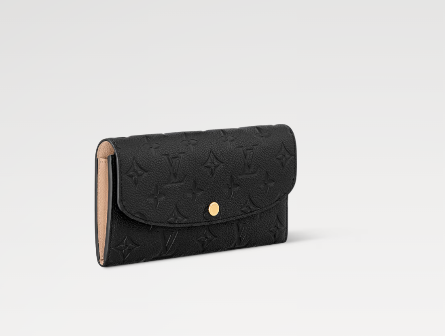 Louis Vuitton EMILIE WALLET Black