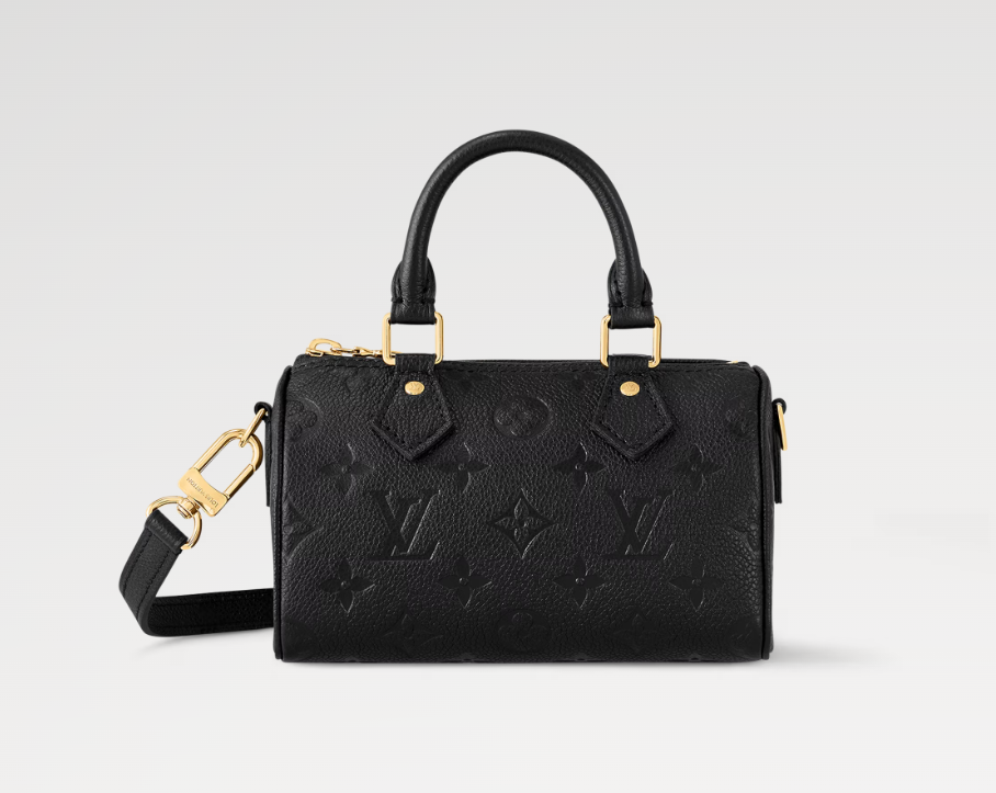 Louis Vuitton Nano Speedy Monogram Black