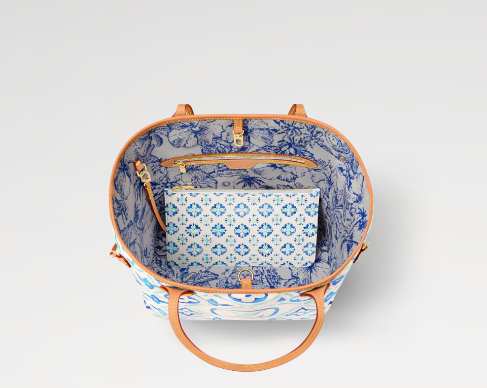 Louis Vuitton NEVERFULL MM Lagoon