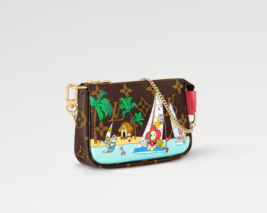 Louis Vuitton MINI POCHETTE ACCESSOIRES Pink