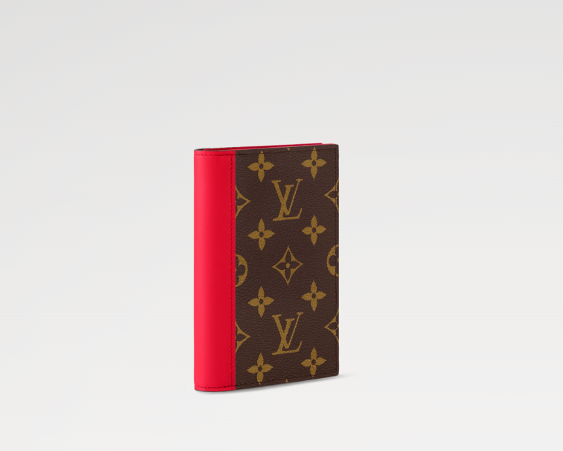 Louis Vuitton PASSPORT COVER Monogram Macassar Coated Canvas