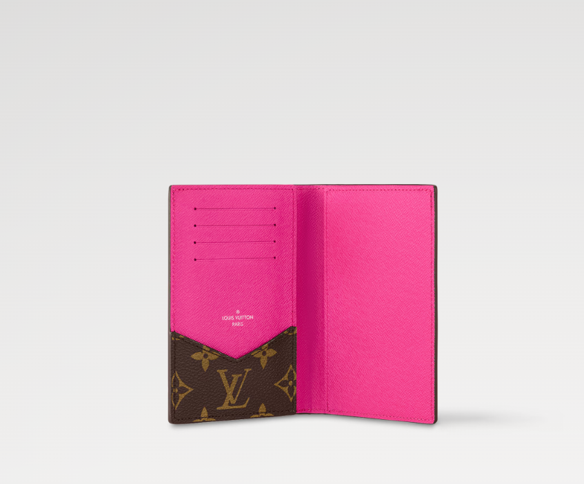 Louis Vuitton PASSPORT COVER Monogram Macassar Coated Canvas