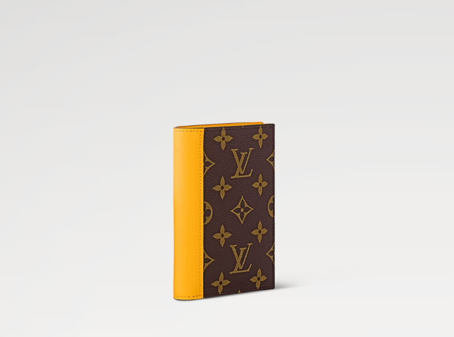 Louis Vuitton PASSPORT COVER Monogram Macassar Coated Canvas