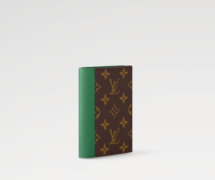 Louis Vuitton PASSPORT COVER Monogram Macassar Coated Canvas