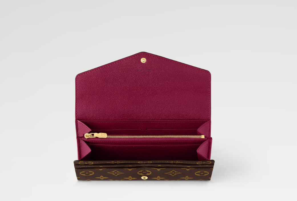 Louis Vuitton SARAH WALLET Fuchsia