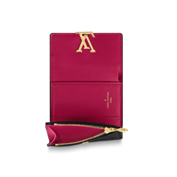 Louis Vuitton Wallets? Louis Vuitton Capucines Compact Wallet Noir Compact Luxury Card Wallet