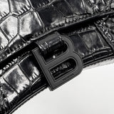Balenciaga designer handbag calf closeup detail
