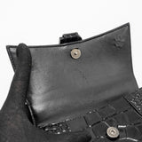 Balenciaga women's handbag Black luxury designer calf