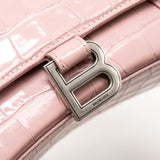 Balenciaga designer handbag calf closeup detail