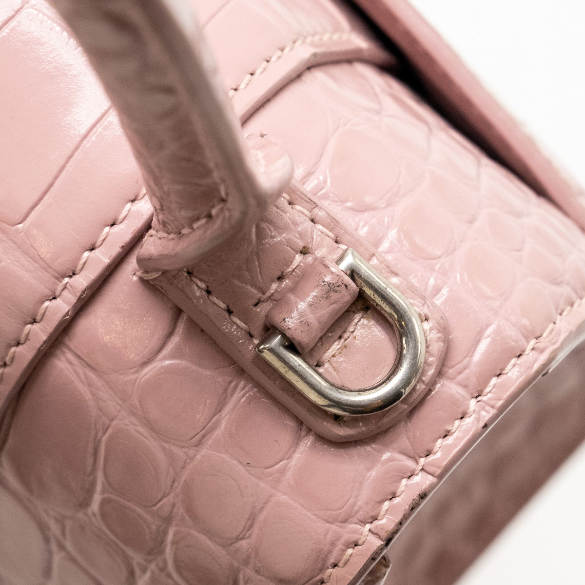 Authentic Balenciaga handbag Pink luxury fashion accessory