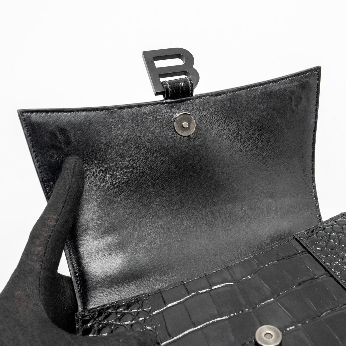 Authentic Balenciaga handbag Black luxury fashion accessory