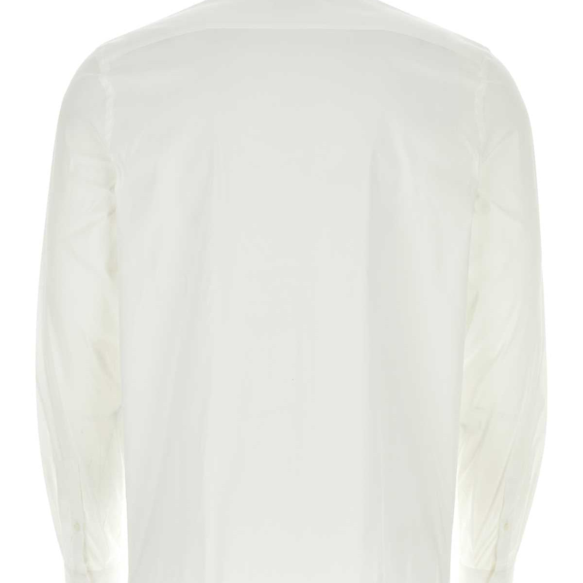 Prada premium shirts detail and craftsmanship close-up