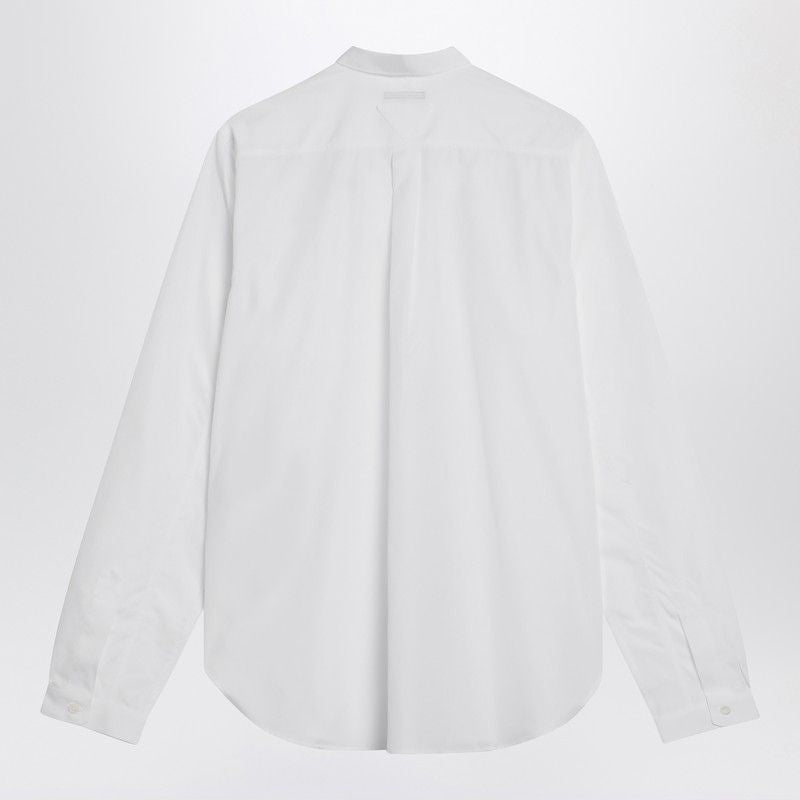 Prada premium shirts detail and craftsmanship close-up