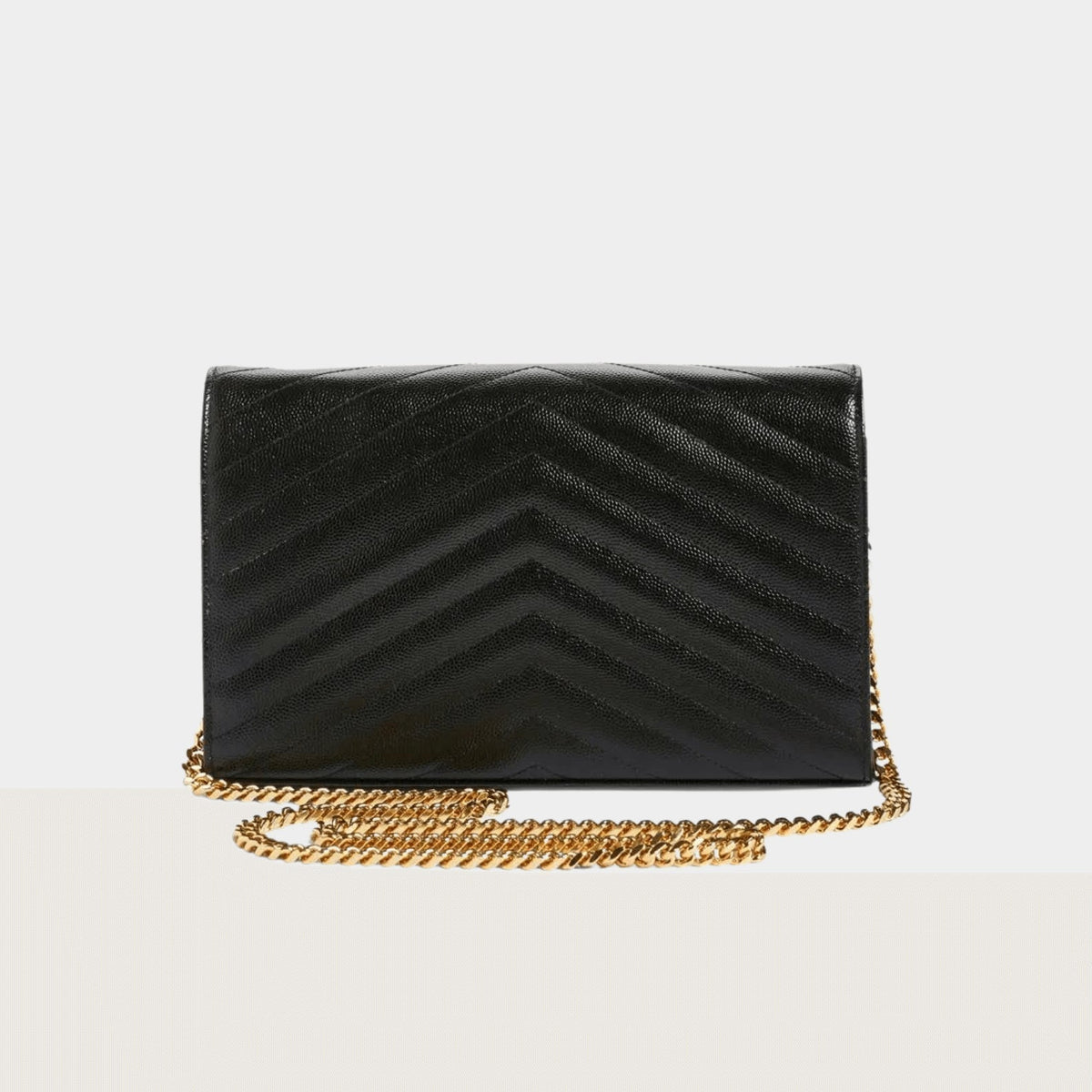 Saint Laurent Wallets? Saint Laurent Monogram Chain Wallet Premium Leather Designer Wallet