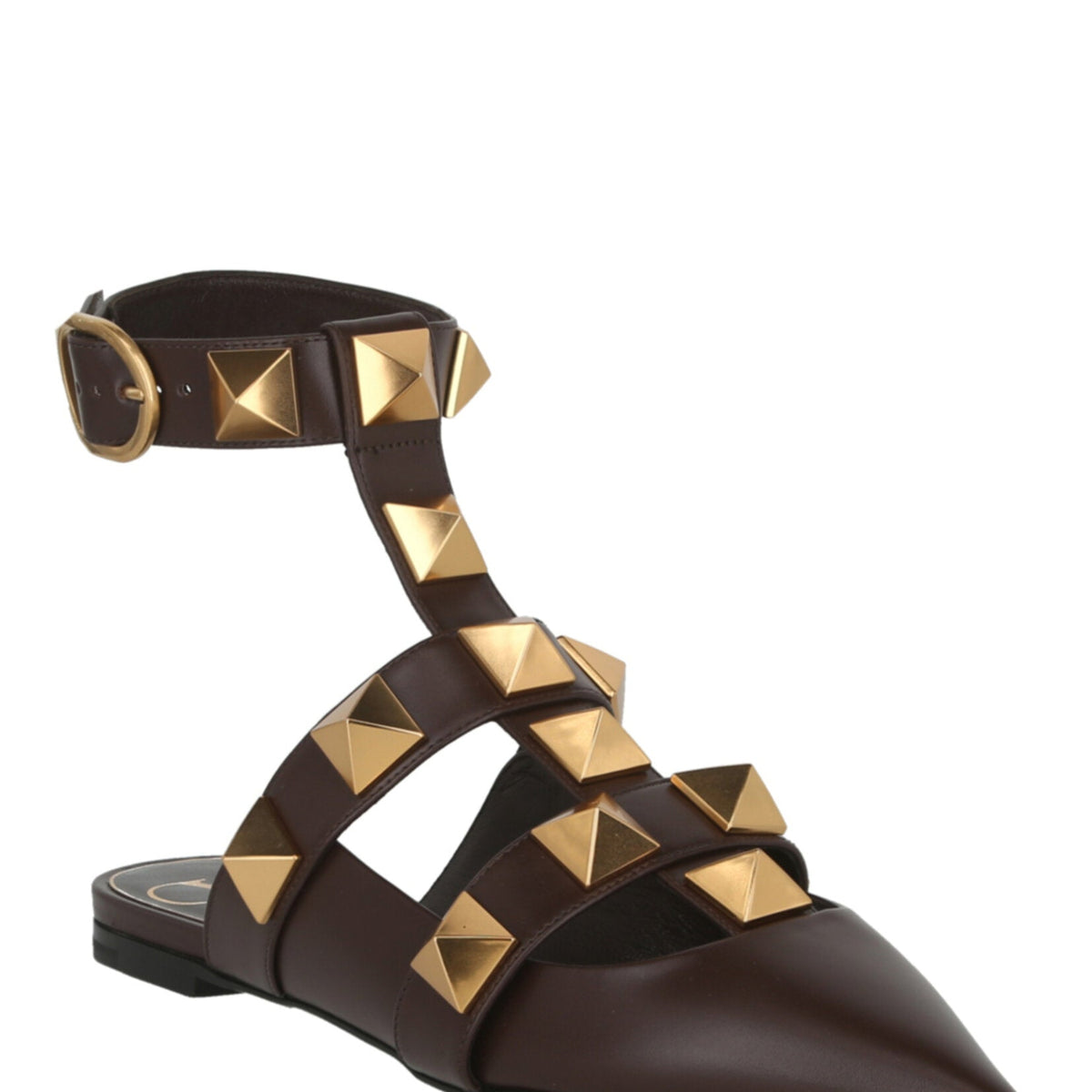 Valentino Shoes? Valentino Womens Roman Stud Ballerina Shoes Comfortable Everyday Designer Shoes