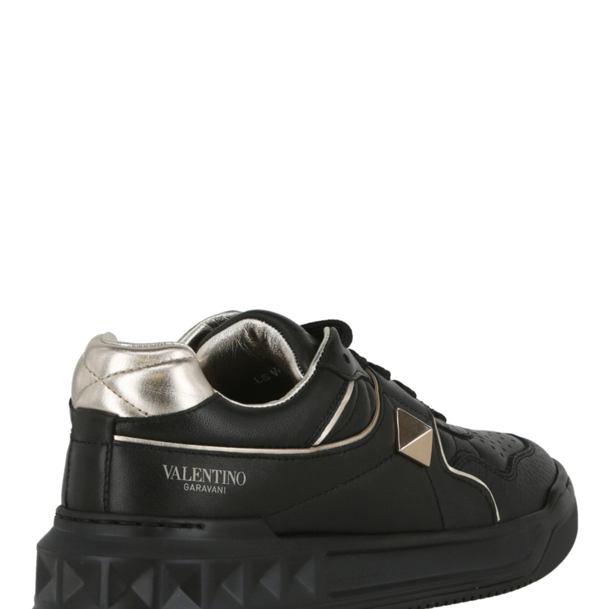 Valentino Shoes? Valentino Womens One Stud Low-Top Leather Sneaker Luxury Lifestyle Designer Footwear