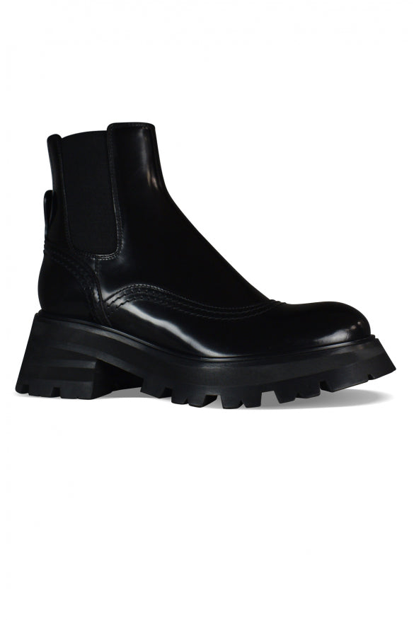 Alexander McQueen boots & booties side profile designer luxury fashion