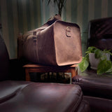 Shelly Mason Men's Leather Bag detail shot – authentic designer craftsmanship