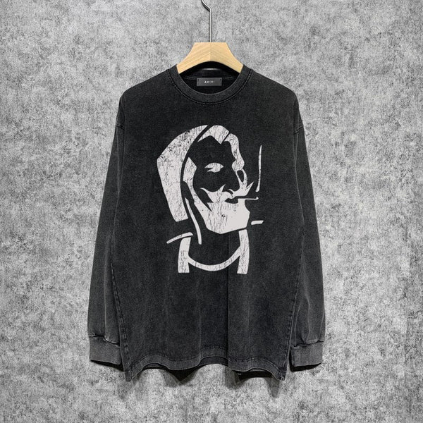 Three-quarter angle view of Amiri luxury piece style No.146