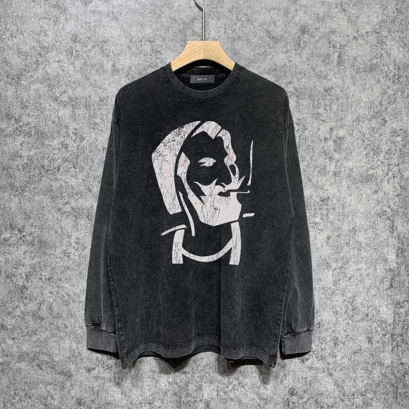 Amiri designer hoodie full view