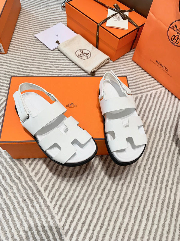 Hermes sandals Style 213 - angled studio shot