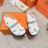 Hermes sandals Style 213 - angled studio shot