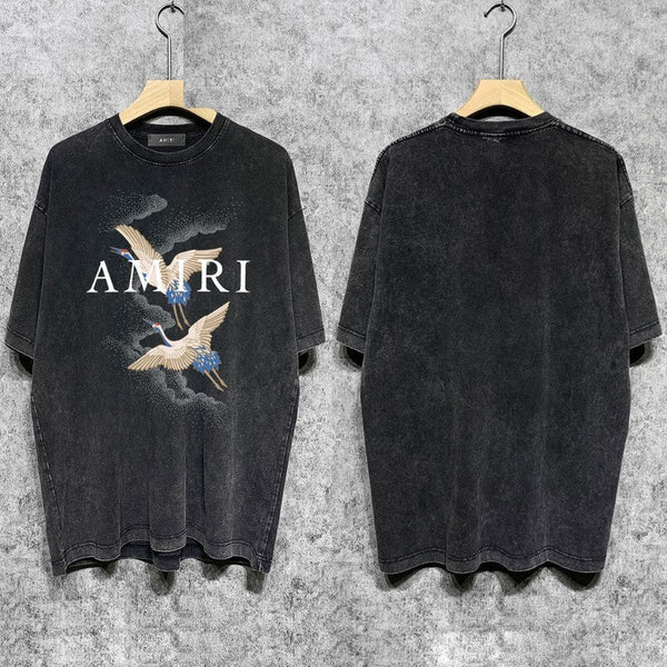 Amiri t-shirt front view designer style