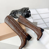 Close-up of Miu Miu shoes craftsmanship