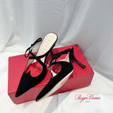 Roger Vivier shoes front view designer style
