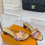 Louis Vuitton shoes Style 412 - texture and material detail